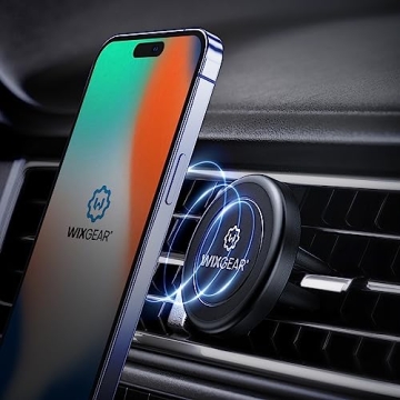 WixGear Air Vent Magnetic Car Mount [2 Pack] for All Smartphones