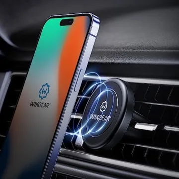 WixGear Air Vent Magnetic Car Mount [2 Pack] for All Smartphones