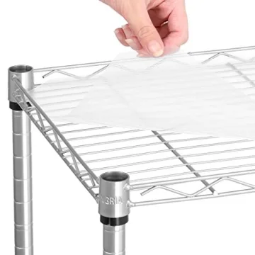 LANGRIA 6-Tier Bathroom Shelving Unit with 198 lbs Capacity