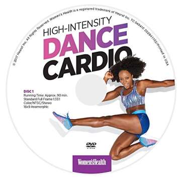 Women's Health High-Intensity Dance Cardio Workout 2 Disc Set, Get Dancer Fit