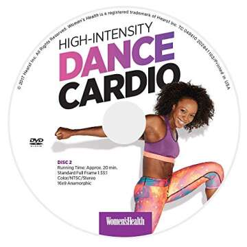 Women's Health High-Intensity Dance Cardio Workout 2 Disc Set, Get Dancer Fit
