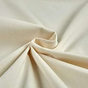 Kaufman American Made Muslin Natural, Fabric by the Yard