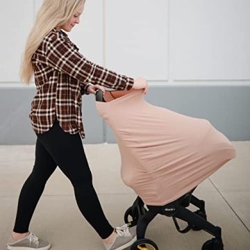 Mushie Car Seat Canopy Cover - Breathable & Versatile