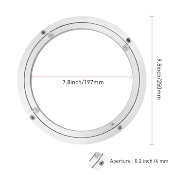 TamBee 10 Inch Heavy Duty Lazy Susan Turntable Bearing
