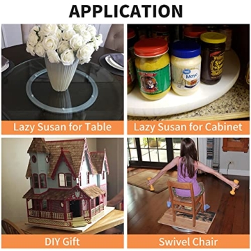 TamBee 10 Inch Heavy Duty Lazy Susan Turntable Bearing