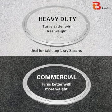 TamBee 10 Inch Heavy Duty Lazy Susan Turntable Bearing