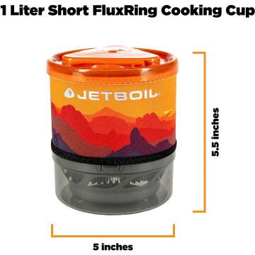 Jetboil MiniMo Camping Stove with Heat Control