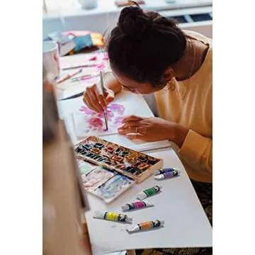 MyArtscape Paint Brush Set - 15 Versatile Art Brushes