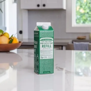 Dr. Bronner's Pure-Castile Soap Bottle & Refill - Eco-Friendly