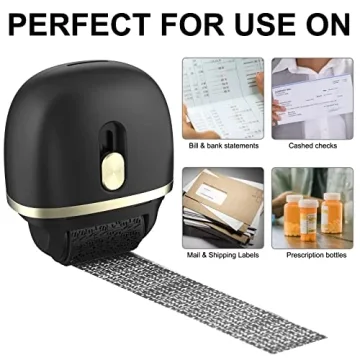 Lomil Identity Protection Roller Stamps Secure Privacy