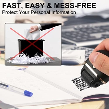 Lomil Identity Protection Roller Stamps Secure Privacy