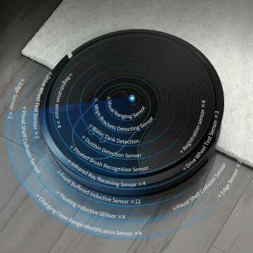 Smart Robotic Vacuum with Visual Navigation & Mop