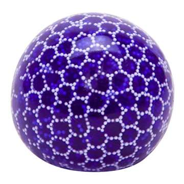 Schylling NeeDoh Bubble Glob - Sensory Squeeze Toy - Bubble Bead Filling - 2.25" Wide - Color May Vary (Pack of 1)