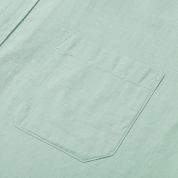 Mens Linen Button Down Shirts for Summer Casual Style