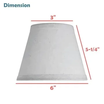 Aspen Creative Rattan Clip-On Lamp Shades for Unique Decor