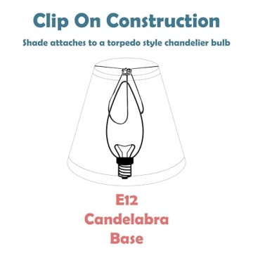 Aspen Creative Rattan Clip-On Lamp Shades for Unique Decor