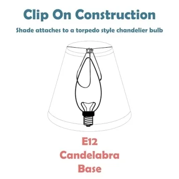 Aspen Creative Rattan Clip-On Lamp Shades for Unique Decor