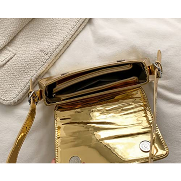 Sparkly Silver Evening Hobo Bag Women Y2K Party Clutch