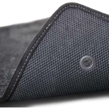 Lloyd Mats Compatible with Volvo VNL 2004-2018 and VT 2006-2010 1PC Cab Custom Carpet Black Floor Mat