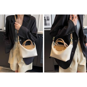 Chic YUHAKORU Soft Leather Crossbody Bag for Women