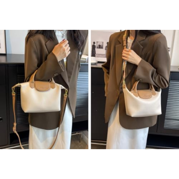 Chic YUHAKORU Soft Leather Crossbody Bag for Women