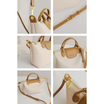 Chic YUHAKORU Soft Leather Crossbody Bag for Women