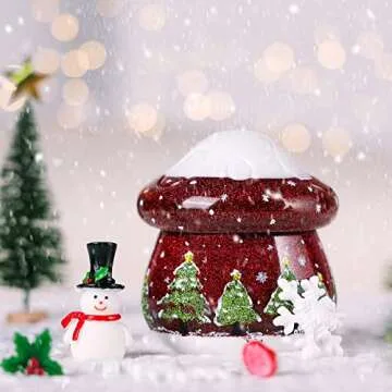 LET'S RESIN Jar Resin Moulds Silicone, Mushroom Resin Jar Mould with Lid, Silicone Moulds for Epoxy Resin, Epoxy Moulds Silicone for Storage Container, Candle Holder, Candy Jar, Gifts,Mushroom Jar