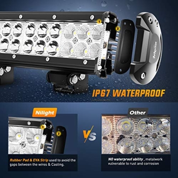 Nilight LED Light Bar & Pods for Off-Road Vehicles