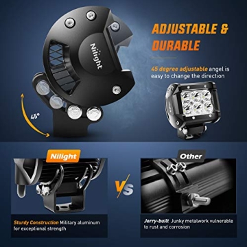 Nilight LED Light Bar & Pods for Off-Road Vehicles