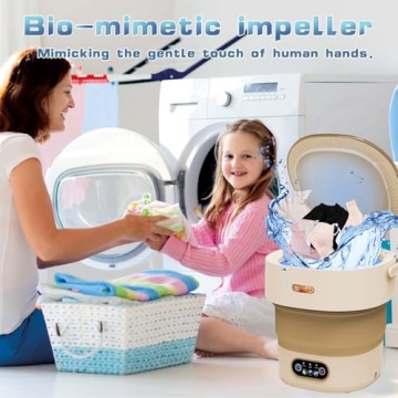 Portable Washing Machine & Dryer - 16L Mini Laundry Solution