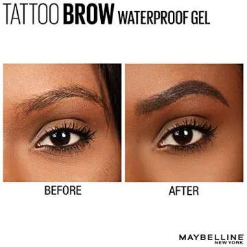 Maybelline TattooStudio Waterproof Eyebrow Gel for Natural Brows