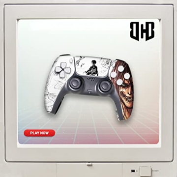 Attack on Titan Custom PS-5 Controller - Unique Design