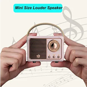 Dosmix Retro Bluetooth Speaker Small Wireless Vintage Style