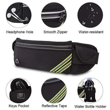 MAXTOP Running Fanny Pack for Active Fitness Lifestyles