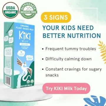 Kiki Milk Plant Based Organic Milk - Dairy Free Delight
