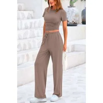 PRETTYGARDEN Women's Summer Tracksuit - Stylish & Comfy