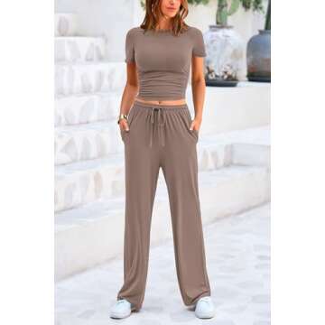 PRETTYGARDEN Women's Summer Tracksuit - Stylish & Comfy