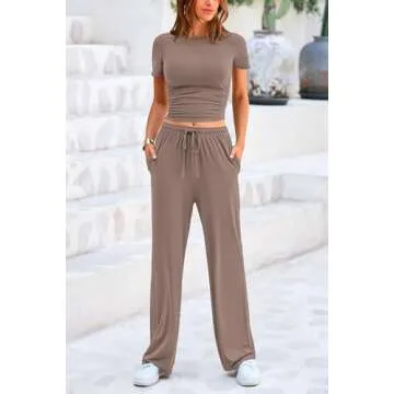 PRETTYGARDEN Women's Summer Tracksuit - Stylish & Comfy