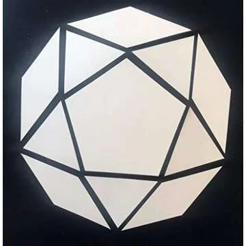 YICBOR Set of 12 Patchwork/English Paper Piecing Quilt Template Set