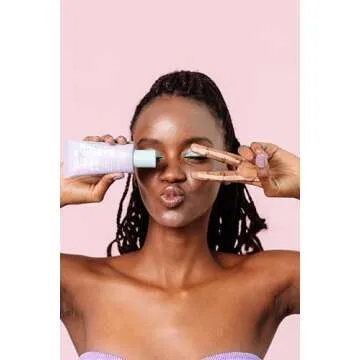 Naked Sundays SPF50+ 100% Mineral Glow Sunscreen, Daily Hydrating Facial Moisturizer & Primer with Zinc Oxide & Vegan Collagen, Sheer Tint, Broad Spectrum SPF Mineral Lotion (50ml)