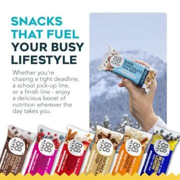 88 Acres Gluten Free Vegan Granola Bars - 6 Pack Variety