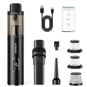 Upbooz 14000PA Cordless Handheld Vacuum Cleaner for Car Home