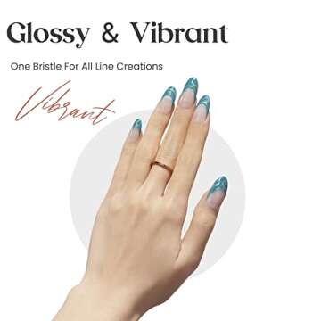 beetles Gel Polish 12 Pcs White Nude Red Green Gel Polish Paint Swirl Gel Nail Art Built Thin Brush in Bottle Soak off Uv Led Lamp Fall Gel Nail Polish