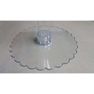 Elegant Multi Tier Wedding Cake Stand with LED Lights