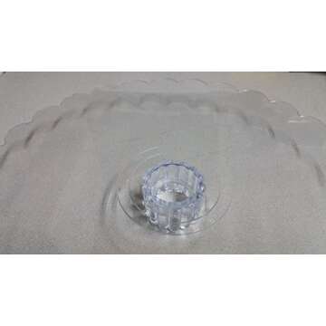 Elegant Multi Tier Wedding Cake Stand with LED Lights