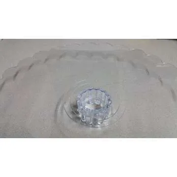 Elegant Multi Tier Wedding Cake Stand with LED Lights