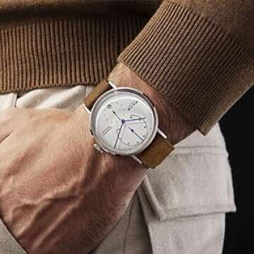 FEICE Bauhaus Men's Automatic Watch with Leather Strap