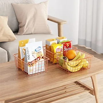 Cambond Wire Baskets for Home Storage and Organization