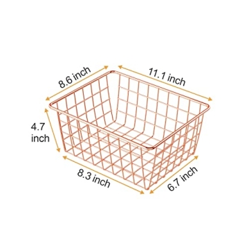 Cambond Wire Baskets for Home Storage and Organization