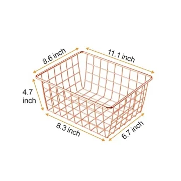 Cambond Wire Baskets for Home Storage and Organization